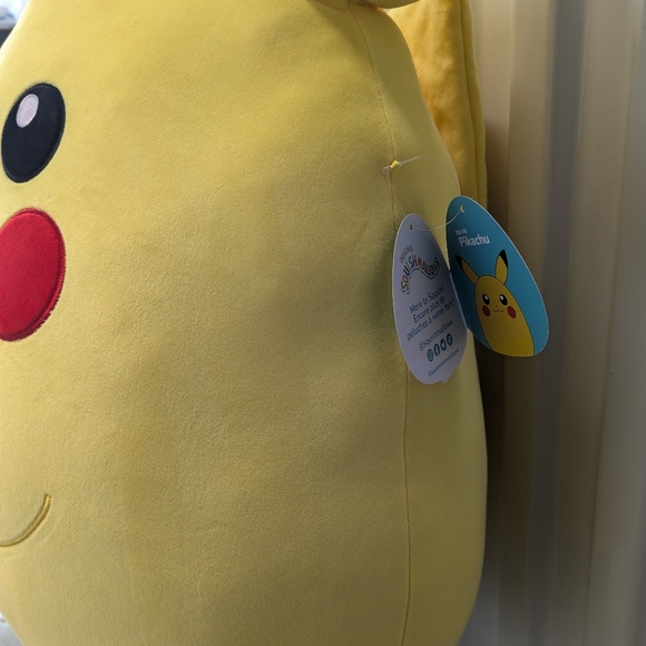 Squishmallows Pokemon Pikachu target exclusive 20 inch - Picture 2 of 4